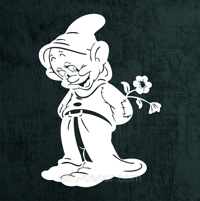 Декоративное настенное Панно «Гномик», Декор на стену Киев - изображение 7