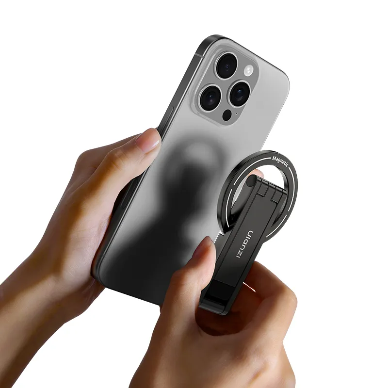 Тримач телефона Ulanzi MA60 Foldable Magnetic Phone Tripod (Purple) Киев - изображение 3