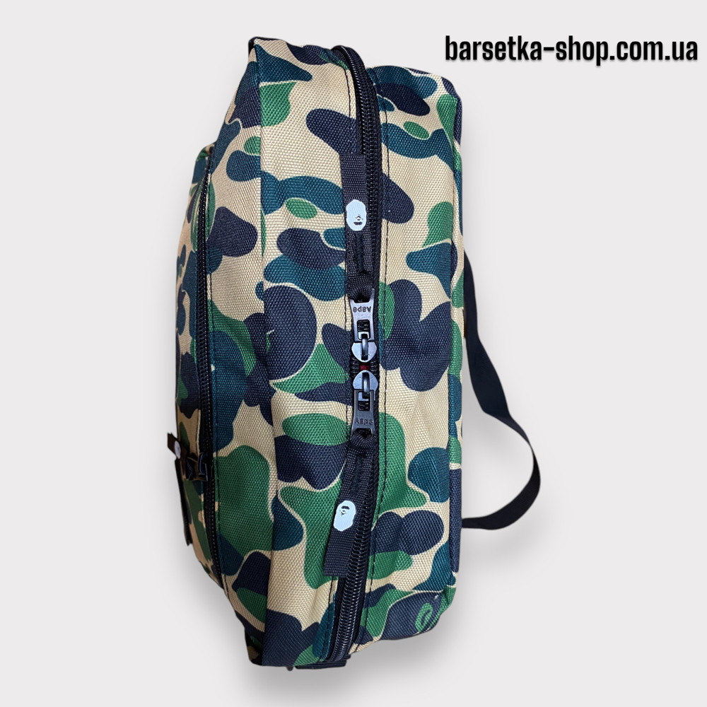 Сумка через плече Bape 25*18 зелений Запоріжжя - фото 3