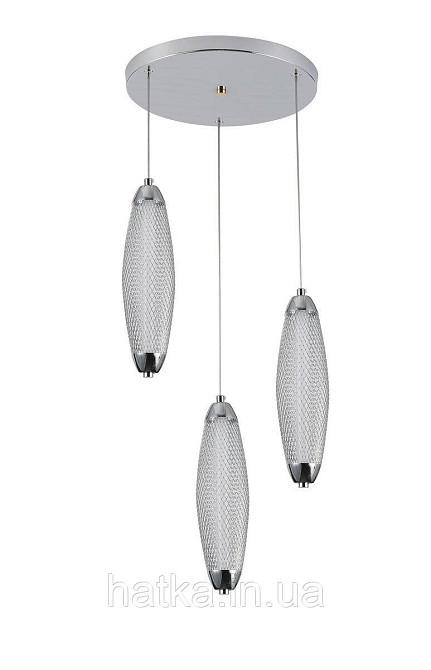 Люстрі підвісна акртилова VALESO G 2667/3P CR 24W Київ - фото 2