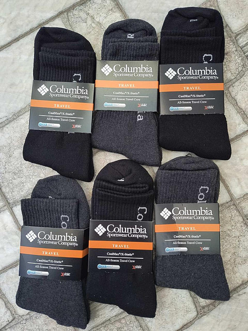 Комплект чоловічих теплих шкарпеток Columbia 6 шт. Розмір 41-45 Київ - фото 6
