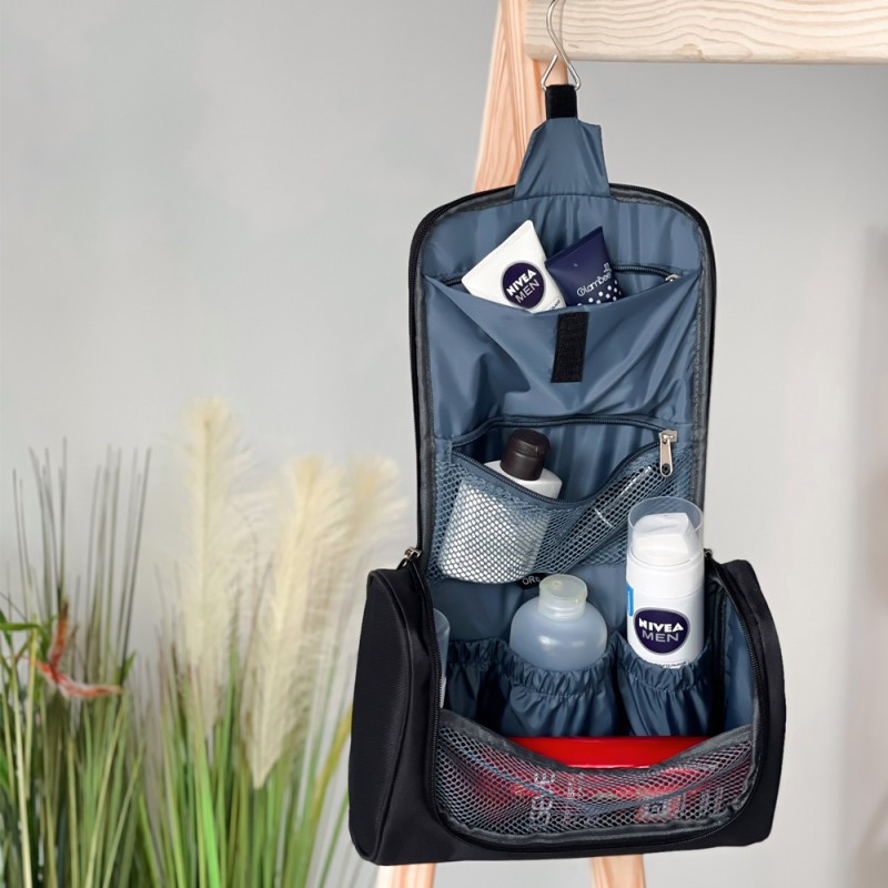 Дорожній органайзер для косметики C025-siniy (Синій) Суми - фото 2