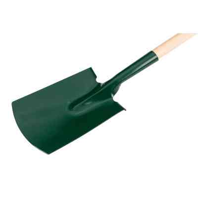 Лопата Verto штыковая прямая, рукоятка деревянная Т-образная, 117см, 1.8кг (15G026) Винница