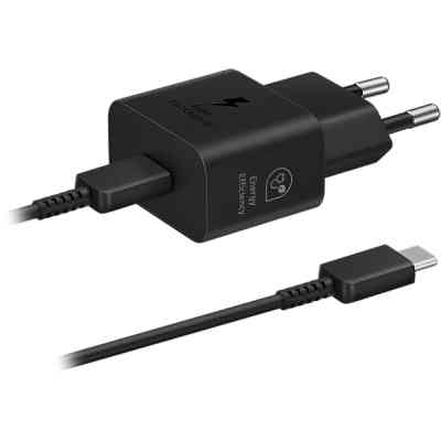 Зарядний пристрій Samsung 25W Power Adapter (w C to C Cable) Black (EP-T2510XBEGEU) Вінниця