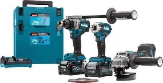 Makita Zestaw Combo 40V Xgt DF001G+TD001G+GA005G 2*4.0Ah MDK0125G301 Київ