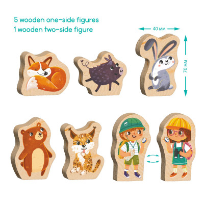 Пазл DoDo Хто живе в лісі? (300608) Вінниця - фото 8