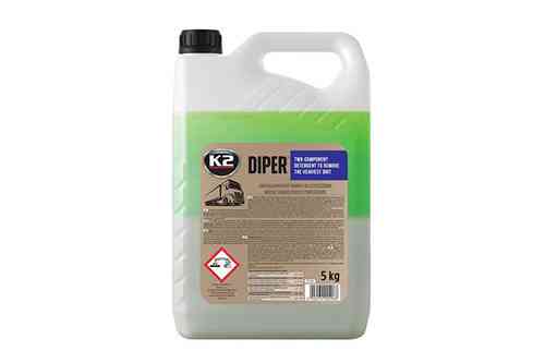 Двухкомпонентный шампунь для бесконтактной мойки DIPER 5 кг К2 Харьков