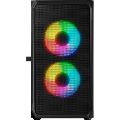 Корпус Logic concept PORTOS MESH+GLASS ARGB fans 3x120mm BLACK (AM-PORTOS-10-0000000-0002) Винница - изображение 9