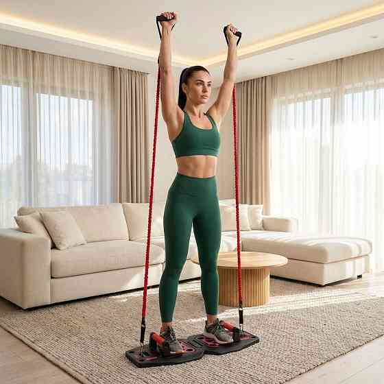 Дошка для віджимань Gymtek FlexBoard чорний Київ