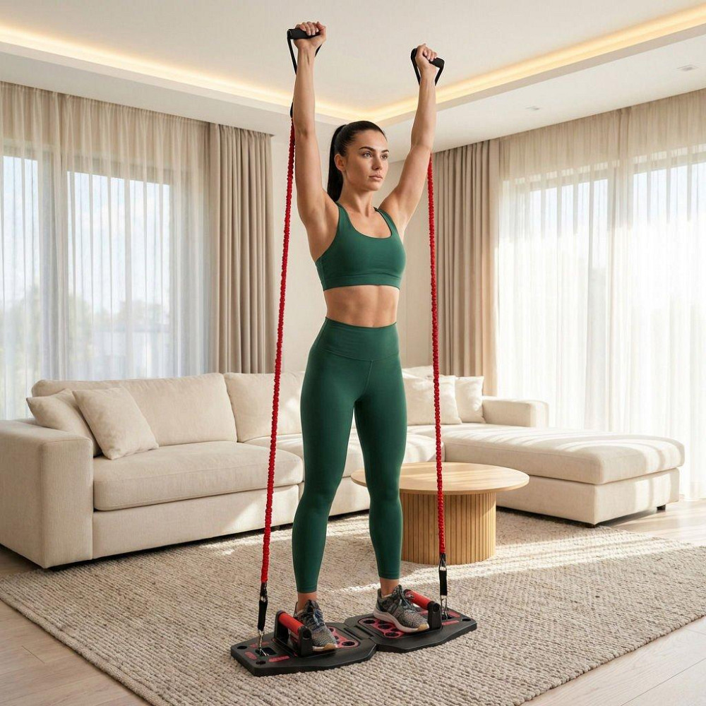 Дошка для віджимань Gymtek FlexBoard чорний Київ - фото 3