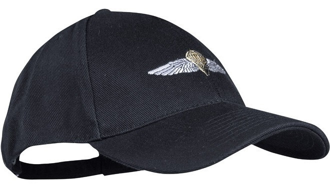 Універсальна Бейсболка (Кепка) із вишивкою спереду 101 Inc (Para Wing) Black Нововолинськ - фото 2