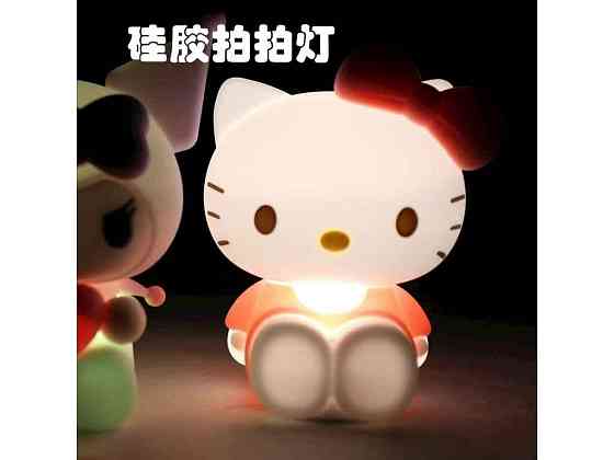 Ночник силиконовый в форме зайчика Hello Kitty ZB-732 ТМ КИТАЙ Киев