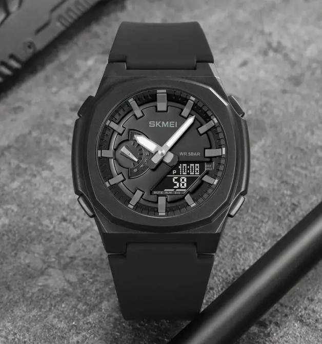 Годинник чоловічий наручний Skmei 2091 (Чорний з чорним) Вінниця - фото 4
