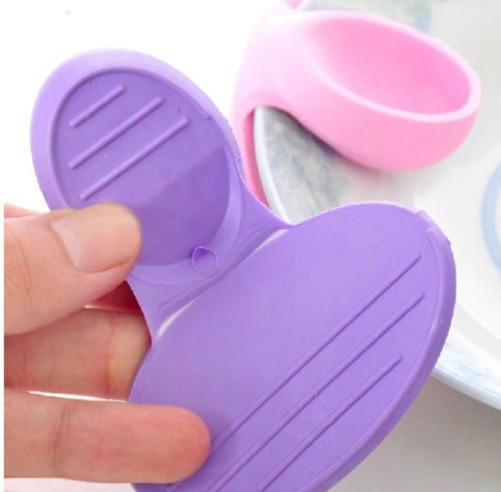 Силиконовая прихватка для горячего розовая Киев - изображение 2