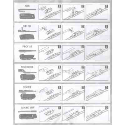 Щетка стеклоочистителя WINSO PRO SHADOW 360мм (117360) Винница