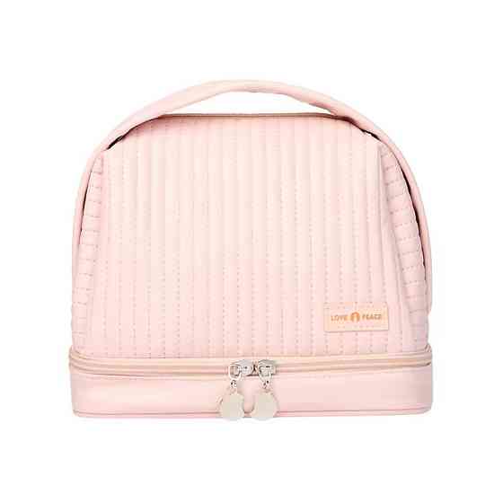 Косметичка для пренадлежностей из искусственной кожи для макияжа,розовая Каменец-Подольский