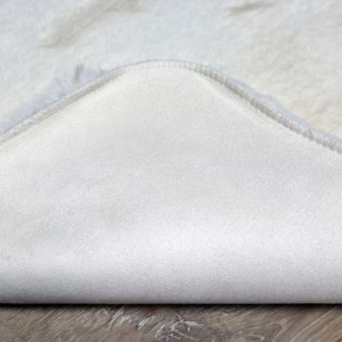 Килимок для підлоги з еко-хутра ТМ Dariana Elegant 60*120 см ванільно-бежевий Житомир