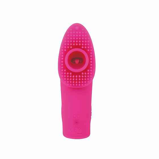 Клиторальный стимулятор с мини-язычком Chisa Joy Jumper Trochilus, розовый Sex Aura Киев