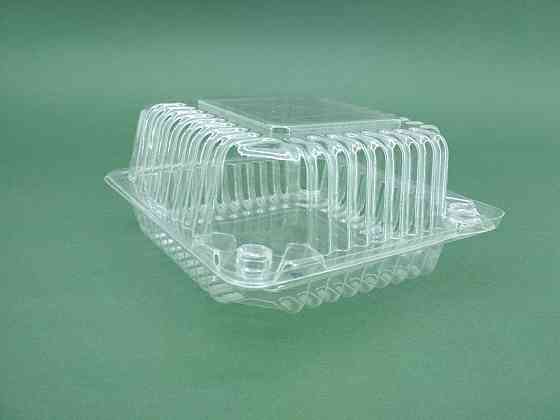 Контейнер пластиковый с откидной крышкой V500 мл SL9-1 119*119*25*35 (50 шт) Харьков