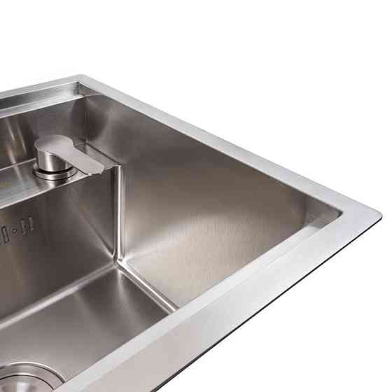 PLATINUM Кухонна мийка CM 47*38 прихована нержавійка Platinum Handmade + змішувач Киев