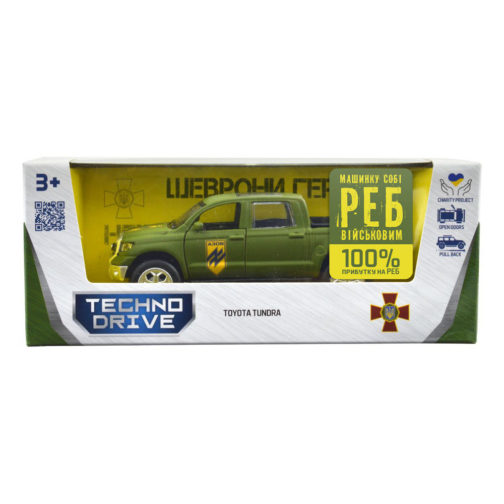 Автомодель серії Шеврони Героїв - Toyota Tundra - Азов Дніпро - фото 6