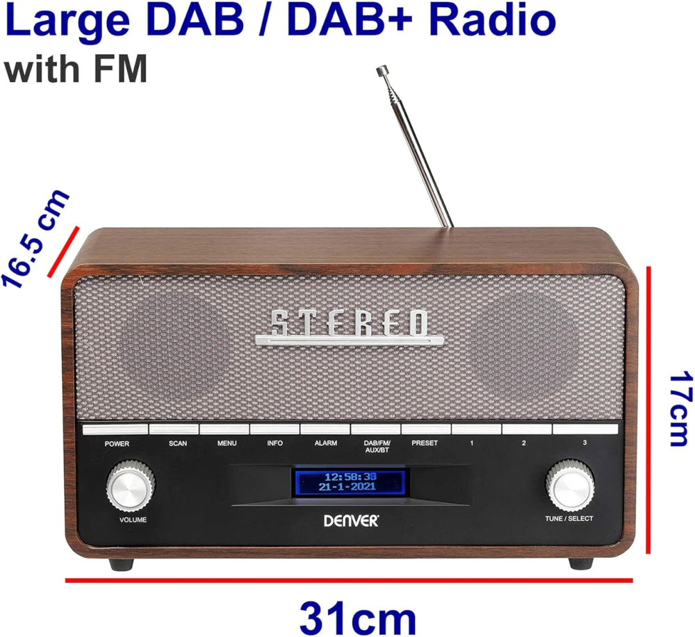 Радио под ретро audizio  Corno Retro DAB+ FM Ровно - изображение 2
