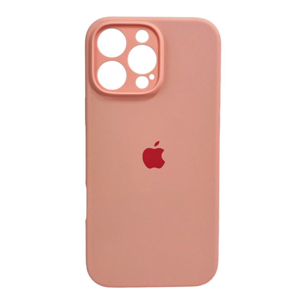 Чохол для смартфона Silicone Full Case AA Camera Protect for Apple iPhone 16 Pro 37,Grapefruit Київ - фото 1