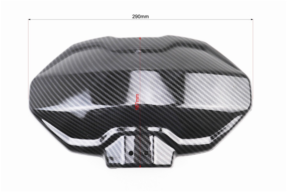 Крило заднє універсальне, чорне кріплення на одну сторону з регулюванням нахилу (бризковик) TUNING, КАРБОН Київ - фото 3