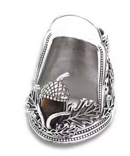 Наперсток для коллекции сувенир Жолудь Киев - изображение 2