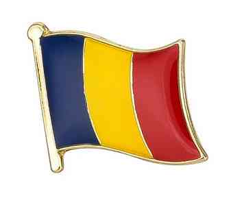 Прапор значок для колекції Румунія. Київ