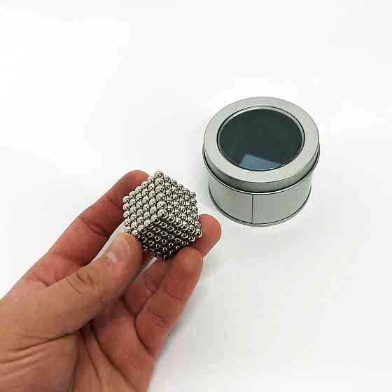 Магнитная головоломка конструктор антистресс Нео NeoCube Серебристый, Головоломка нео куб KV-579 магнит 5мм Киев