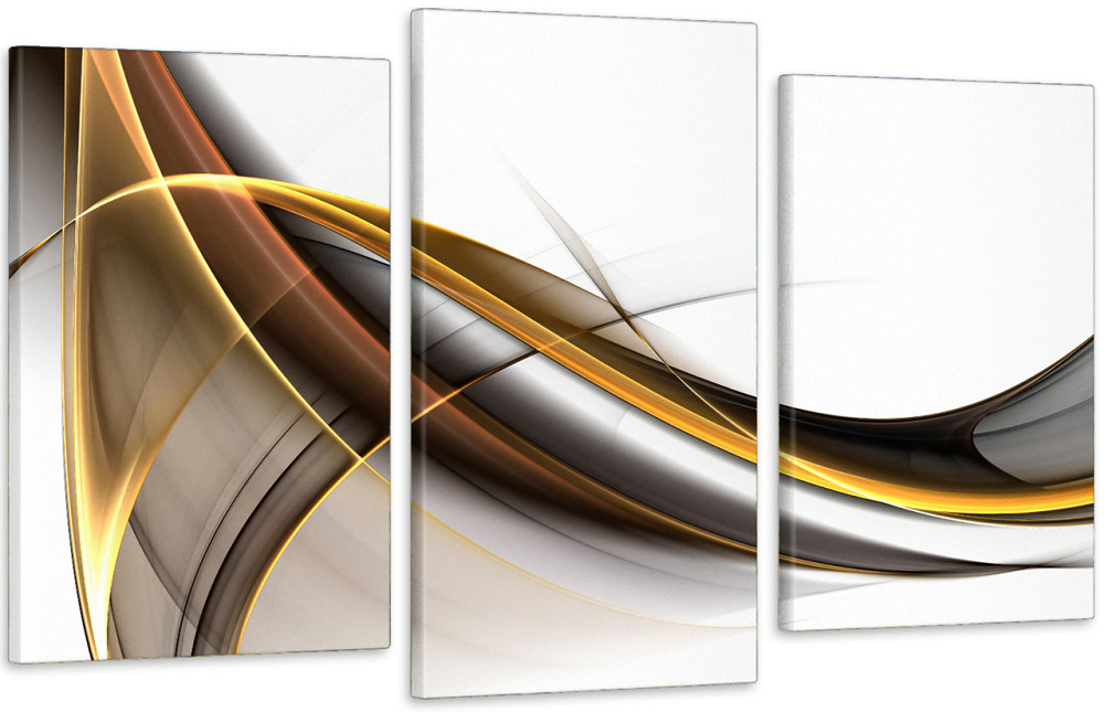 Модульная картина в гостиную / спальню Абстракція  Art-525_3 70x130 см Киев - изображение 1