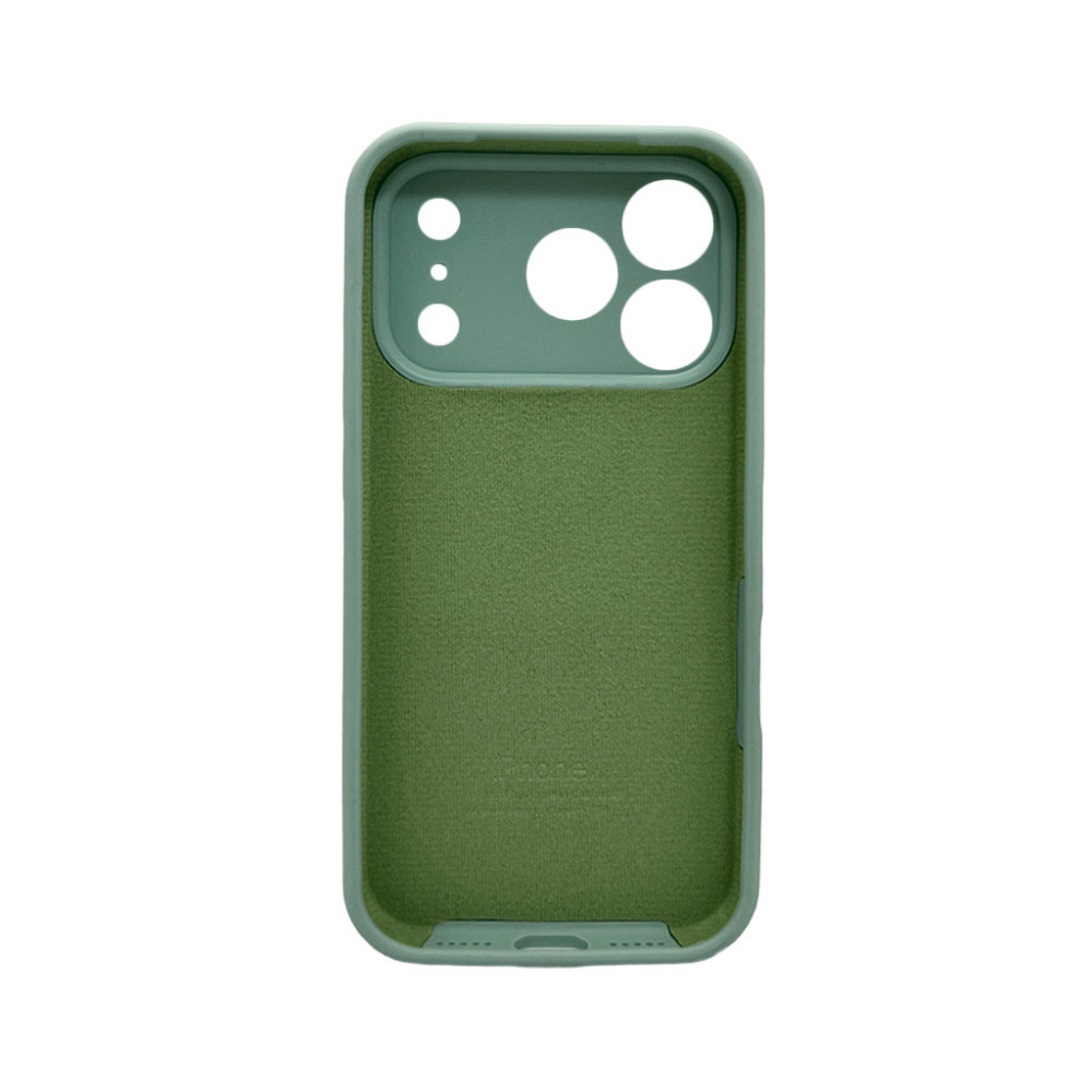 Чохол для смартфона Silicone Full Case AA Camera Protect for Apple iPhone 17 Pro 13,Turquoise Київ - фото 3