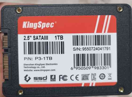 SSD диск 1Тб KingSpec P3-1Tb. Харків