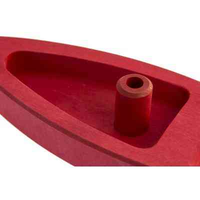 Машина Nic Шлюпка деревянная красная (NIC526460) Винница