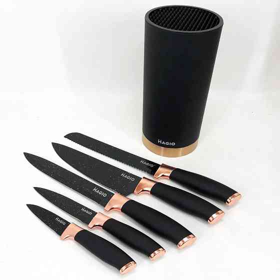 Набір ножів для кухарів Magio MG-1091, Професійний кухонний набір ножів, Кухонні ножі з хорошої сталі SP-59 Івано-Франківськ