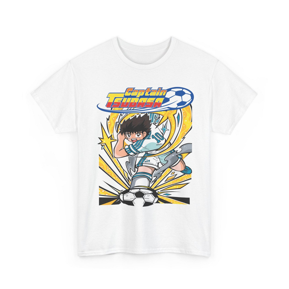 Футболка для хлопчика з аніме принтом Каптаін Тсубаса Соккер Манга оверсайз (зріст від 165 до 180) Чорний AnimeJ0137m Дніпро - фото 6