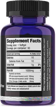 Omega 3  90 softgels Луцк