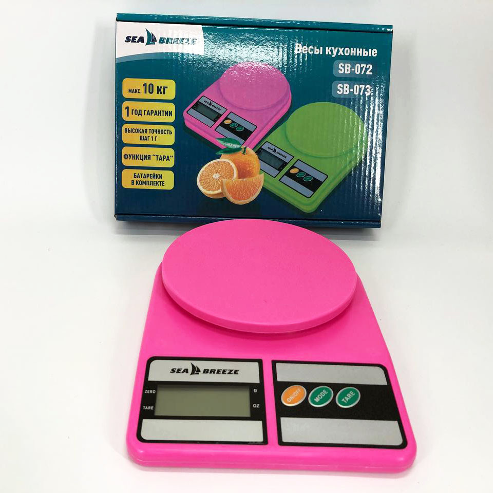 Електричні кухонні ваги, Кухонні ваги для зважування на батарейках для продуктів домашні BC-75 Львів - фото 12