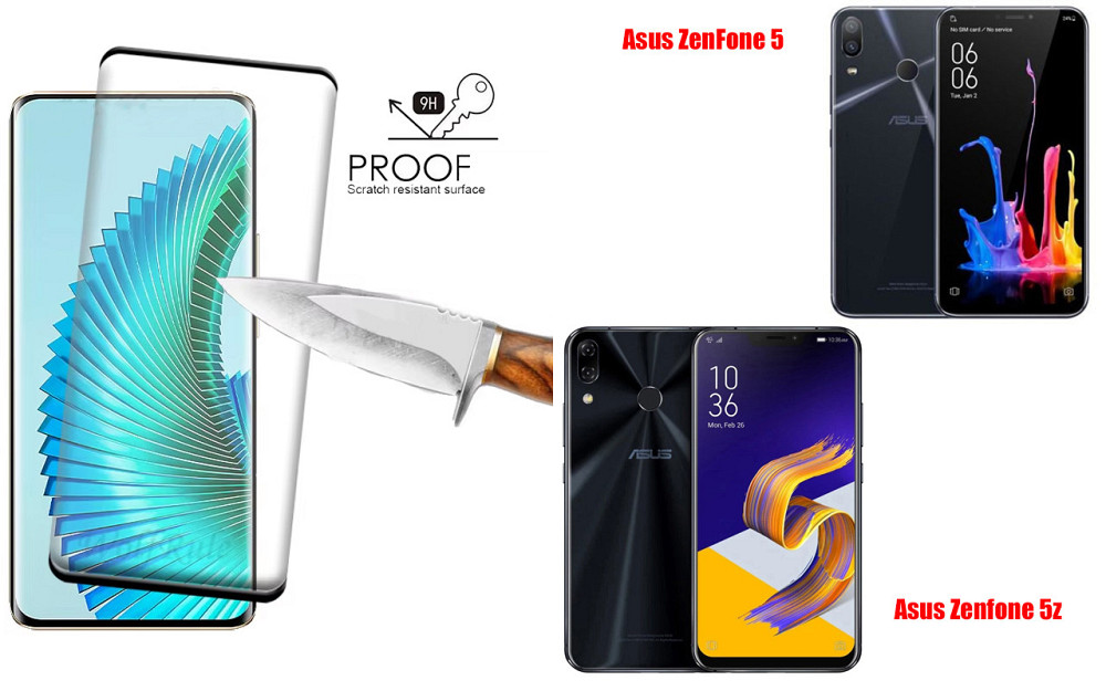 Захисне скло HyperGlass Pro для Asus ZenFone 5, Zenfone 5z – максимальна чутливість та захист Київ - фото 1