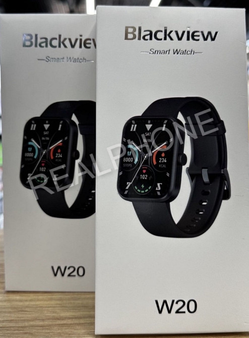СМАРТ - часы: Blackview W20 Black, Pink. Київ - фото 1