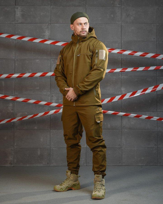 Тактический костюм софтшел Oblivion кайот  ВТ7680 Одесса - изображение 6