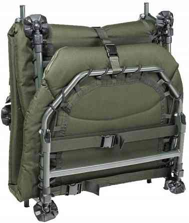 Складна Розкладачка з подушкою 8 ніжок до 160 кг Mivardi "Bedchair CamoCODE Flat8" (M-BCHCC8) Нововолинськ