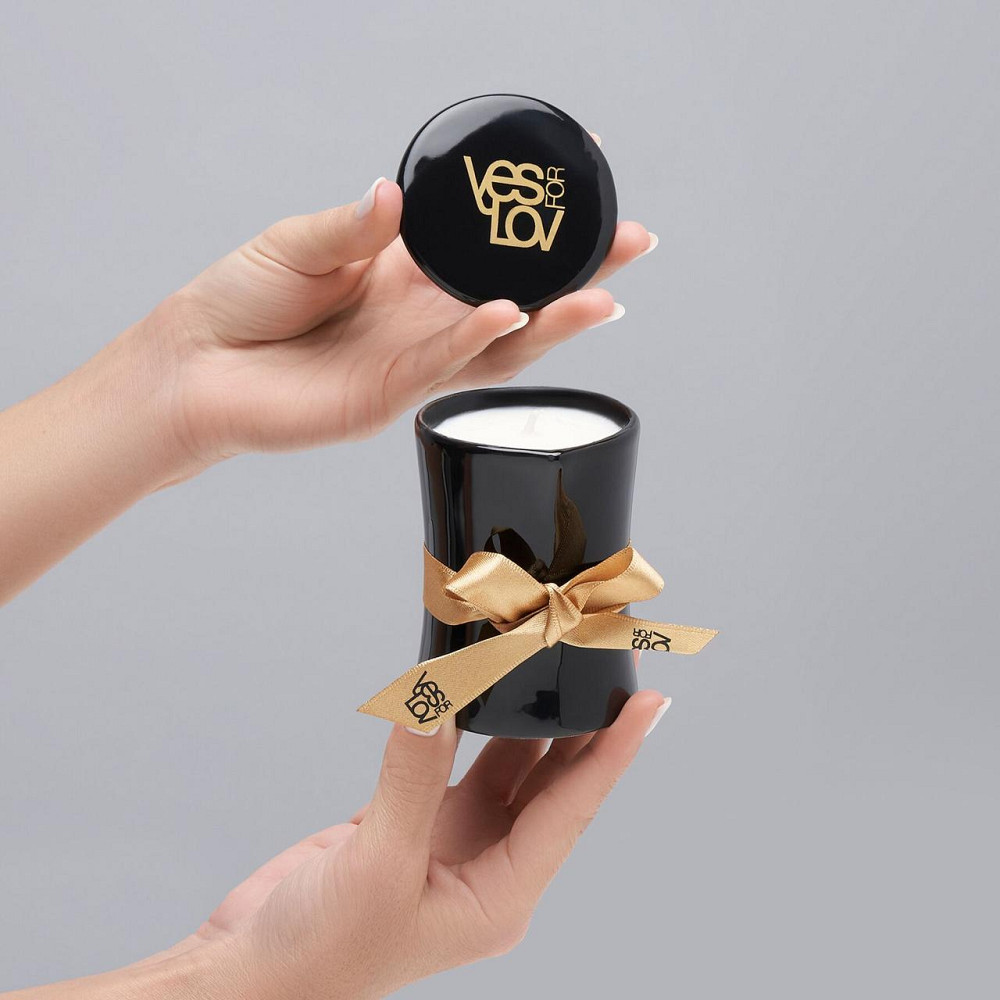 Масажна свічка YESforLOV MASSAGE CANDLE with bewitching scent 120 г Sex Aura Київ - фото 2