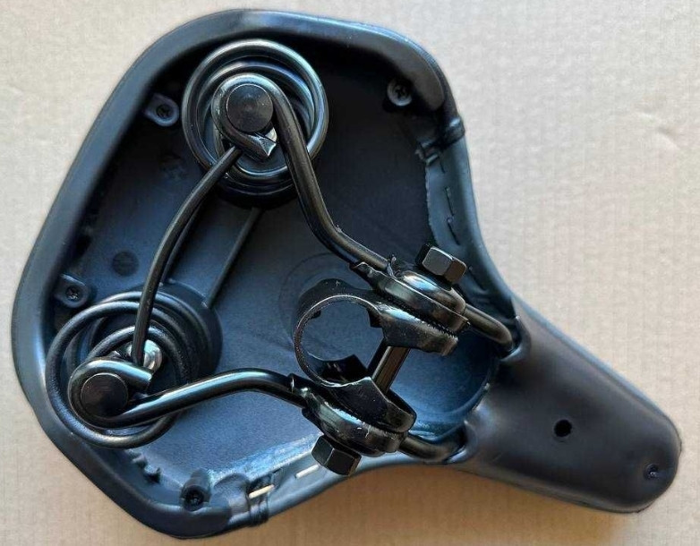 Седло на велосипед вело сідло дорожнее на пружинах Roadride. Київ - фото 2