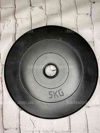 Штанга наборная W-образная на 32 кг Гантели, гири, штанги и диски с пластиковым покрытием Киев