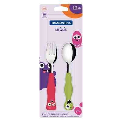 Набор столовых приборов Tramontina Baby Lirous 2 предмети (23797/909) Винница