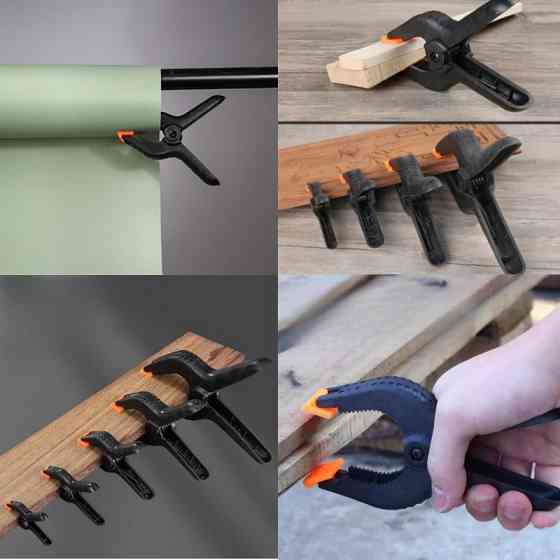 Пружинна струбцина 90 мм для фіксації матеріалів Київ