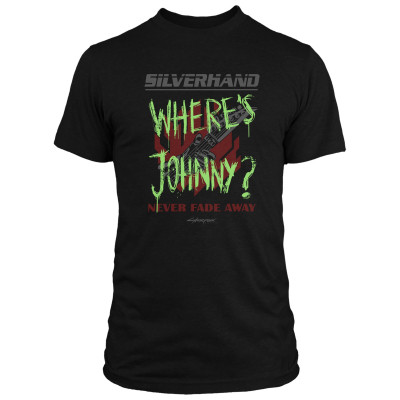 Футболка Jinx Cyberpunk 2077 - Johnny Fade Premium Tee Black, S (JINX-11913S) Вінниця - фото 2