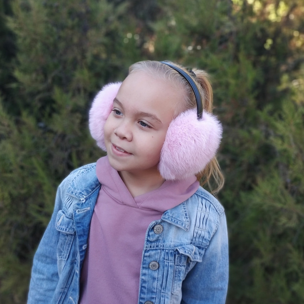 Наушники меховые теплые из меха кролика разные цвета Харьков - изображение 4